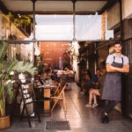 man in restaurant